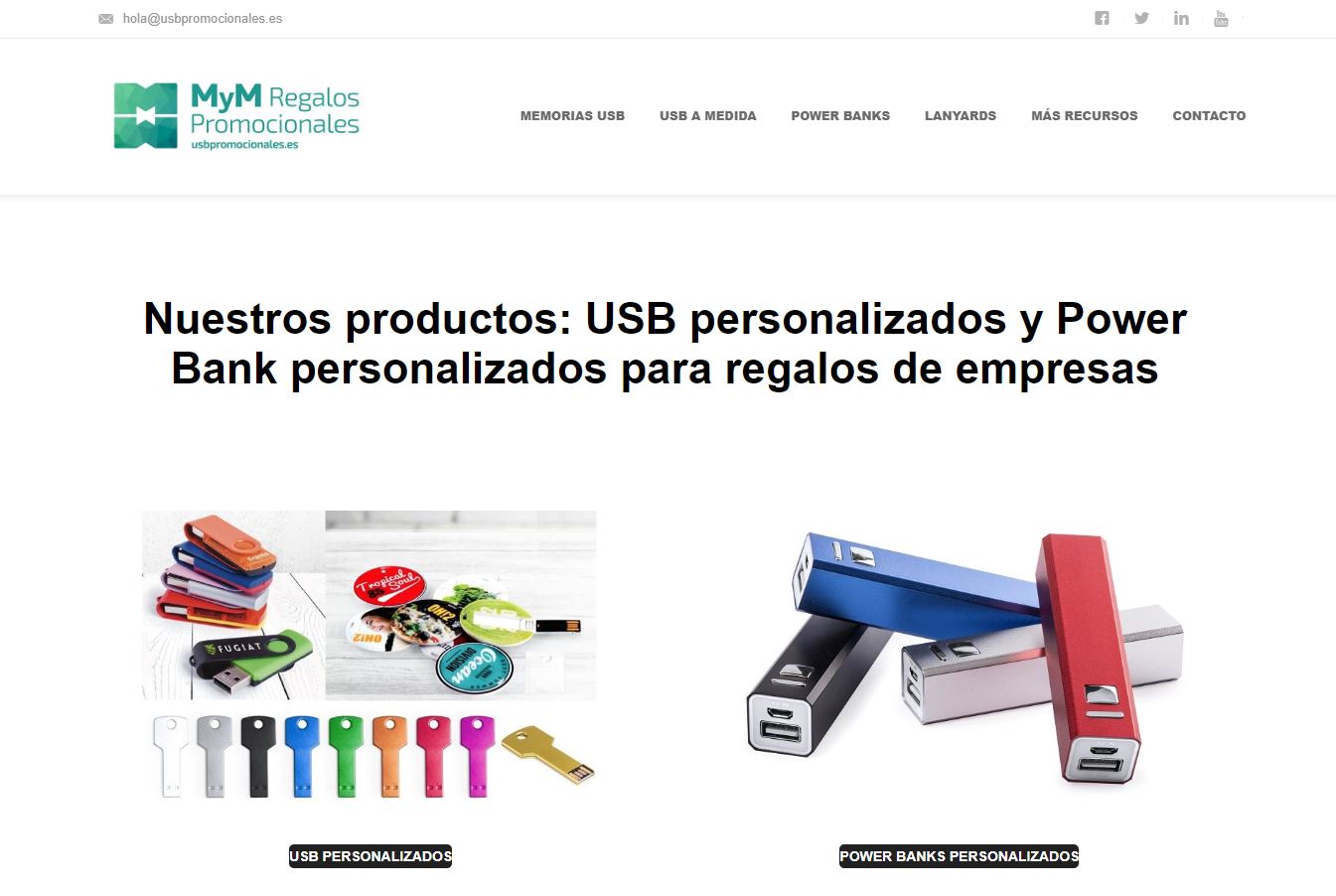 USB Promocionales